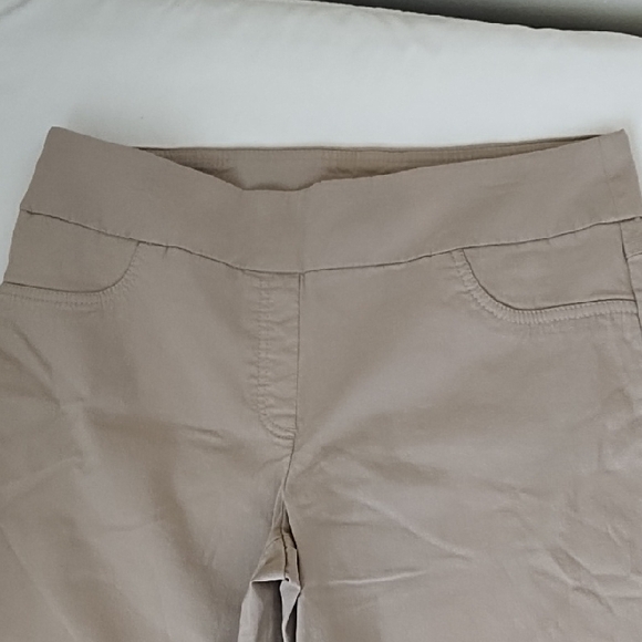 Ruby Rd. Women's Straight Leg Tan Pants - Picture 3 of 4